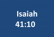 Isaiah 41:10 