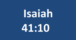 Isaiah 41:10 