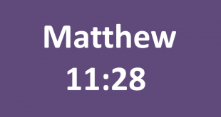Matthew 11:28 